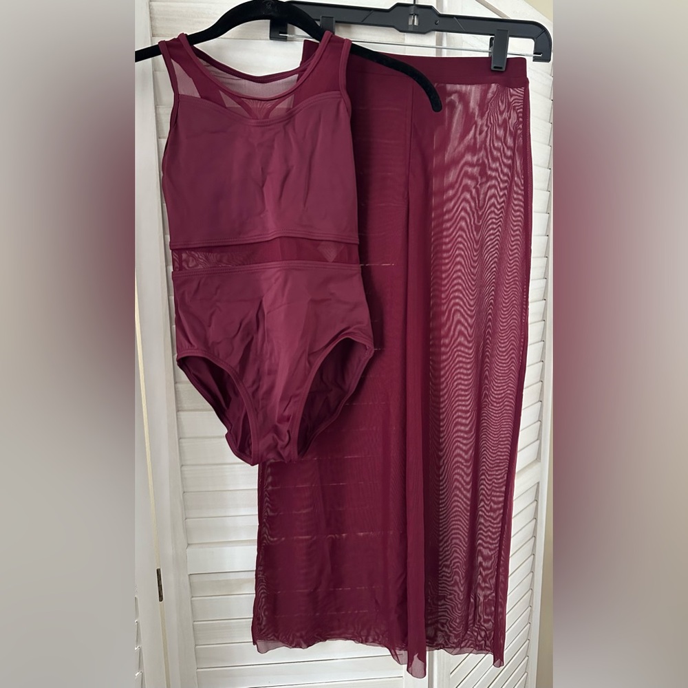 Balera 2 piece modern/contemporary costume size MC